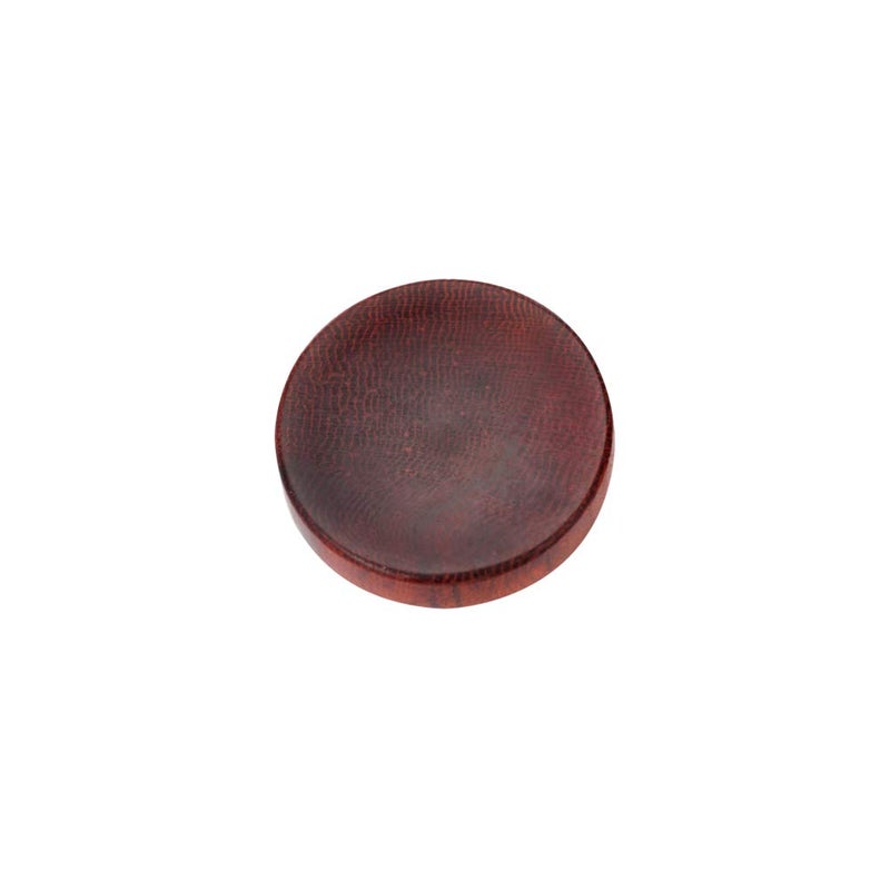 VKO Wood Soft Shutter Release Button Sticker Compatible with A7RIII A7II A7III A7RII RX100 V IV III II A6000 A6300 A6400 X-T100 X-T1 10.5mm Concave Surface Red(Wood Grain Random) - Image 1